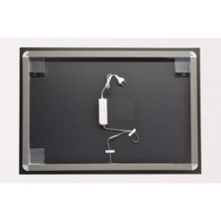 Specchio Moderno con Illuminazione a Led Rettangolare 80x60 da Bagno