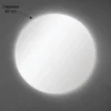 Specchio Rotondo Illuminazione Perimetrale Led 90 cm Moderno per Bagno