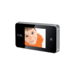 Spioncino Digitale Cromo Satinato Porta Blindata Display Telecamera
