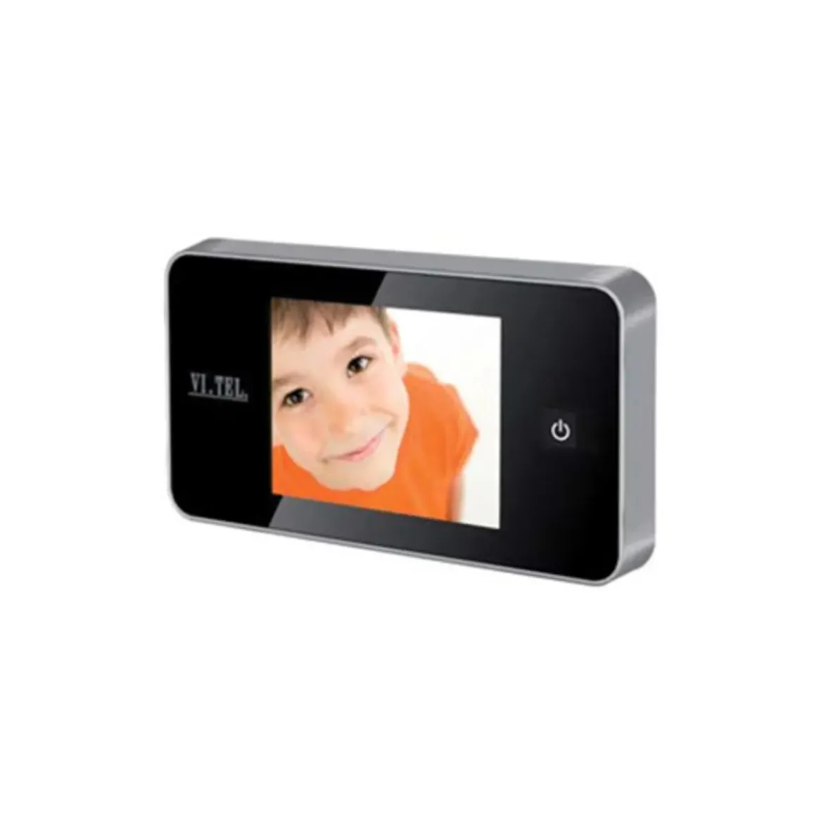 Spioncino Digitale Cromo Satinato Porta Blindata Display Telecamera