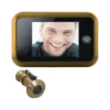Spioncino Digitale 110° Ottone Lucido 3,5" Porte 40–110 mm Attacco Jack