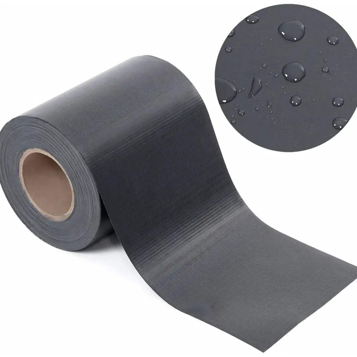 Strisce Frangivista per Recinzioni in PVC Antracite 35m con 20 Clip