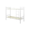 Struttura Letto a Castello con doghe 198x80x160 cm in Bianco