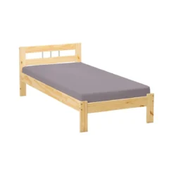 Struttura Letto Singolo 90x200 in Legno Pino una Piazza Cameretta Bambini Camera