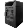Stufa a Bioetanolo Ventilata 3 kW a Pavimento Bruciatore 1,5 lt Nero