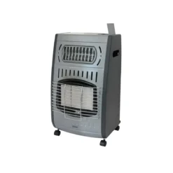 Stufa a Gas Bombola 6.2 Kw 205m3 Ventilata Elettrica Infrarossi Sensore Ossigeno