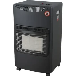 Stufa a Gas Infrarossi DCG 4200W Vano Bombola 15kg Portatile con Ruote