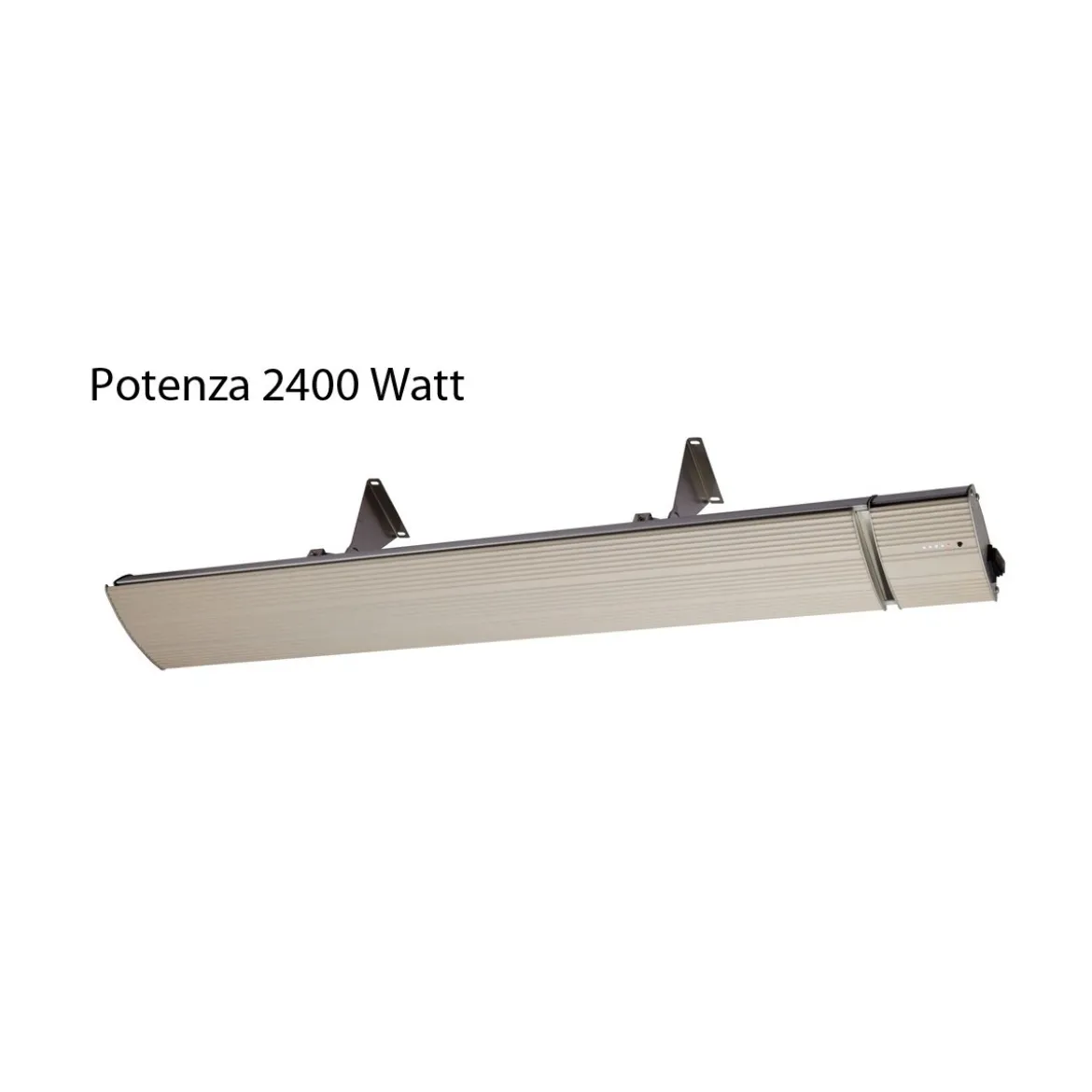 Stufa a Infrarossi da Esterno 2400W con Telecomando Riscaldatore a Soffitto