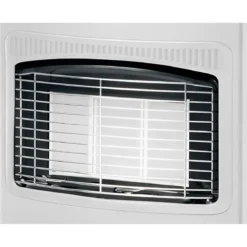 Stufa a Infrarossi Gas 4200W GPL Portatile con Ruote Bianco per Interni