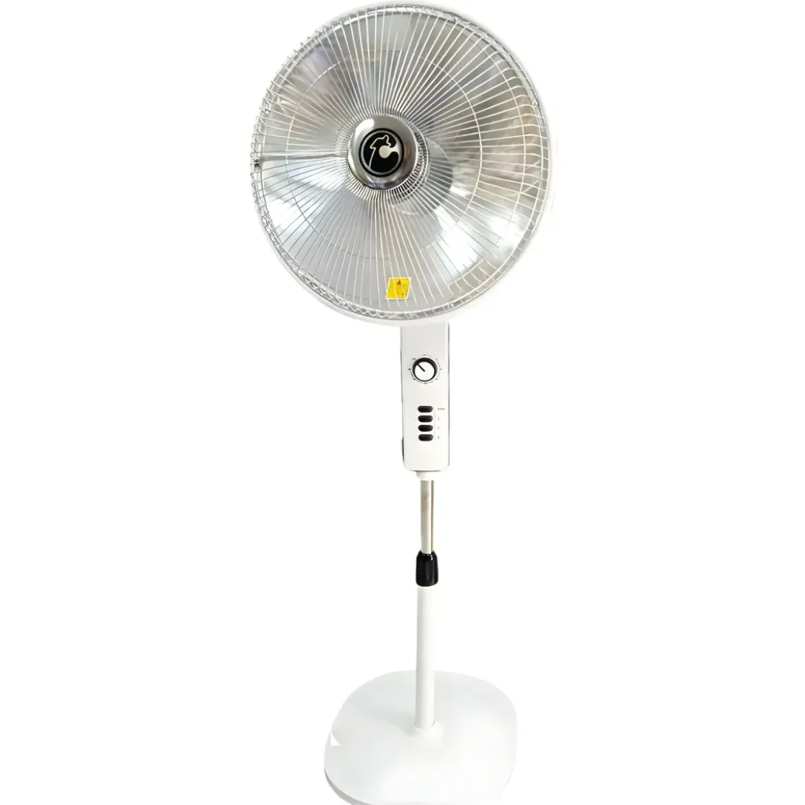 Stufa Alogena a Parabola Piantana 900W Oscillante Bianco da Soggiorno