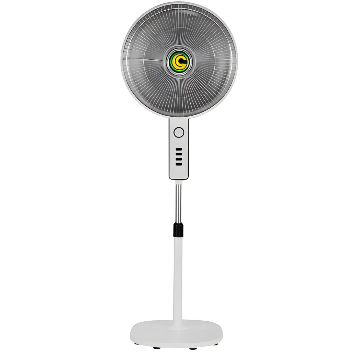 Stufa Alogena a Parabola Piantana 900W Oscillante Bianco da Soggiorno