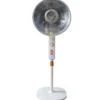 Stufa Elettrica al Carbonio 900W Ventilatore per Riscaldamento Oscillante