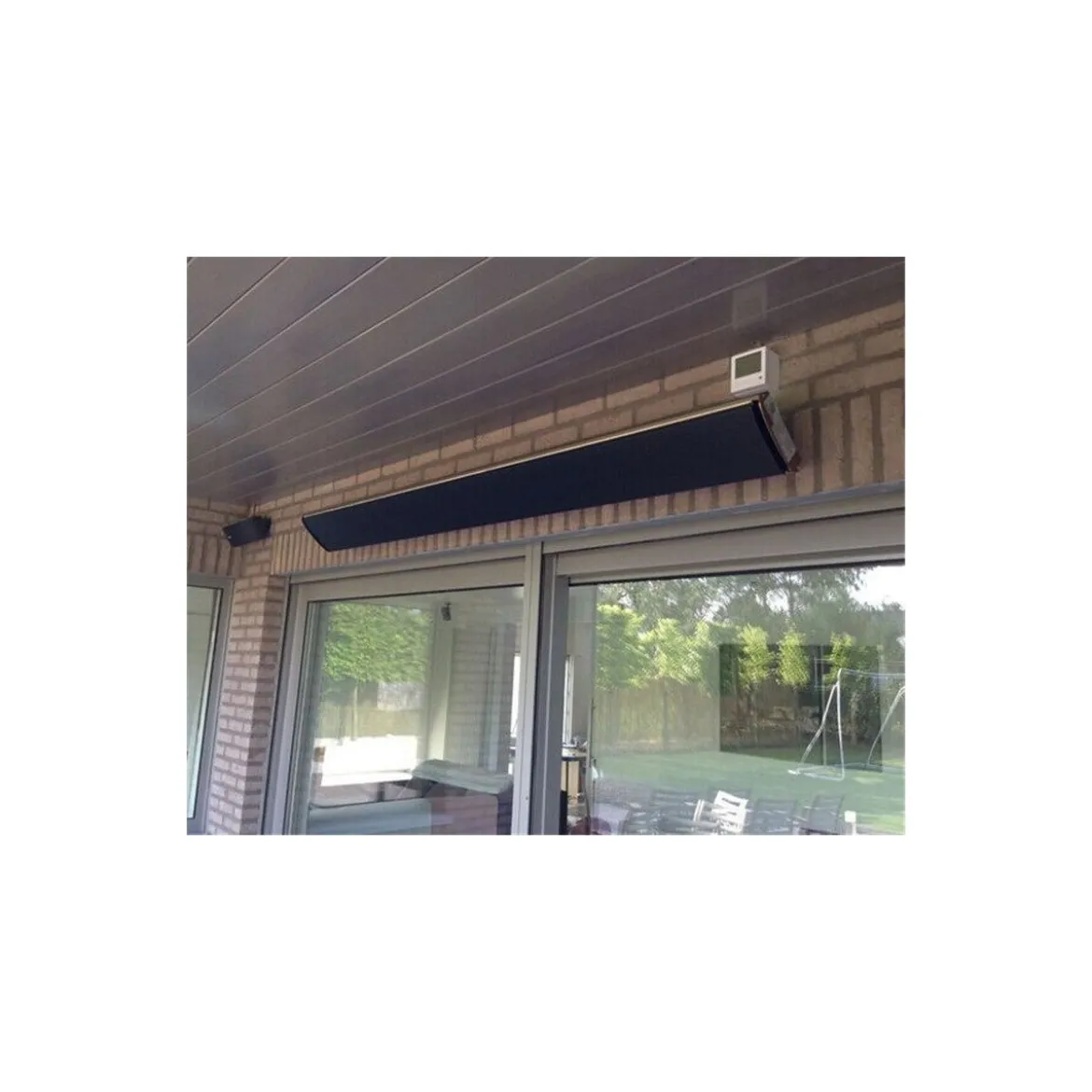 Stufa Elettrica 4000w Trifase Riscaldamento Industriale a Soffitto Esterno