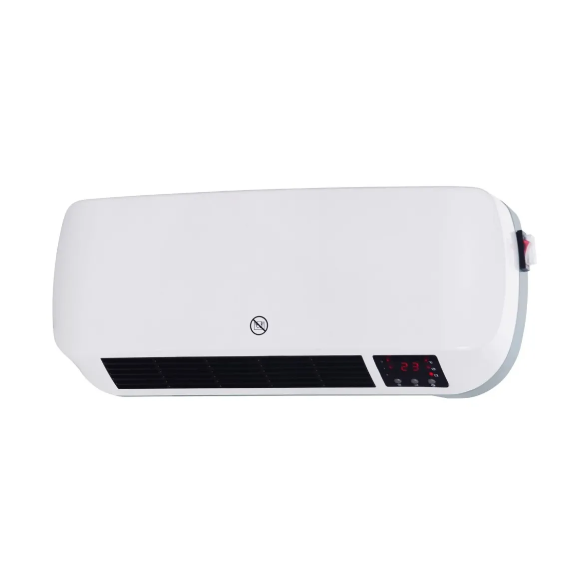 Stufa Termoventilatore da Parete Elettrico Ventilata 2000 W Ceramico Caldobagno