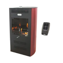 Stufa Ventilata a Bioetanolo 3 kw Camino Biostufa da Pavimento
