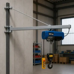 Supporto a Bandiera per Paranco Elettrico 750mm Portata 600kg