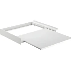 Supporto Sovrapposizione Lavatrice Asciugatrice 60x60 Ripiano Estraibile