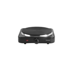 Syntesy Fornello Elettrico con 1 piastra in Ghisa 1500w Nero