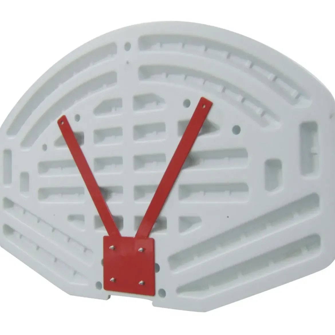 Tabellone Basket da Parete Canestro 45x45 cm Rete Impermeabile Esterno