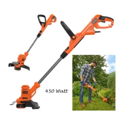 Tagliabordi Elettrico Black Decker Decespugliatore Filo Bordi Tosa Taglia Erba