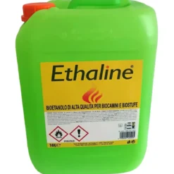 30 Taniche Bioetanolo Naturale 10L Combustibile Ecologico Biocamini