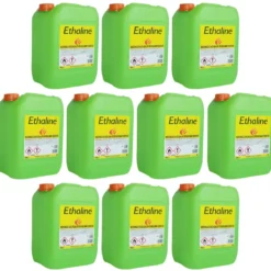 10 Taniche Bioetanolo Naturale 10L Combustibile Ecologico Biocamini