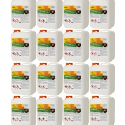 16 Taniche 5L Bioetanolo con Citronella per Biocamini da Esterno