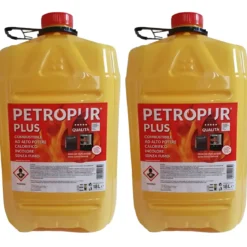 2 Taniche 18L Riciclabile Combustibile Liquido Inodore Stufe Portatili