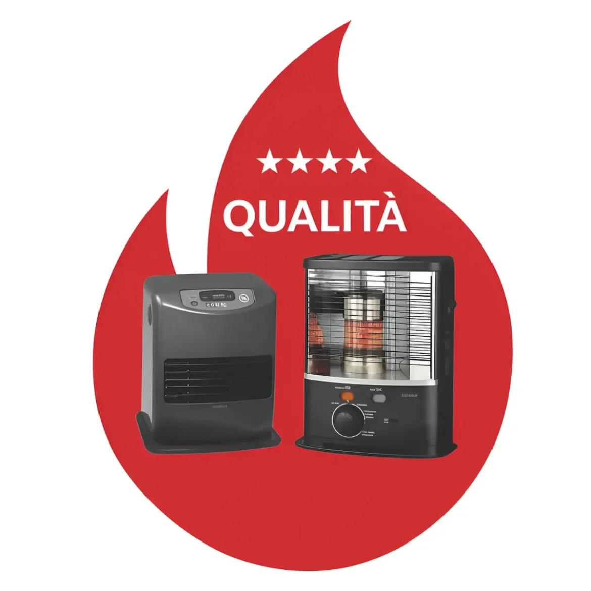 4 Taniche 18L Riciclabile Combustibile Liquido Inodore Stufe Portatili