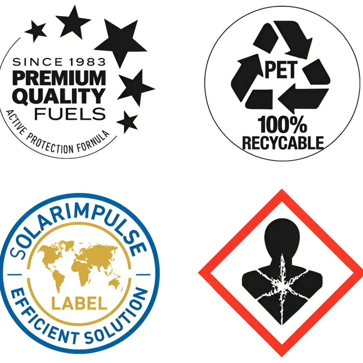 4 Taniche PET Riciclabile 10L Combustibile Liquido Paraffina per Stufe