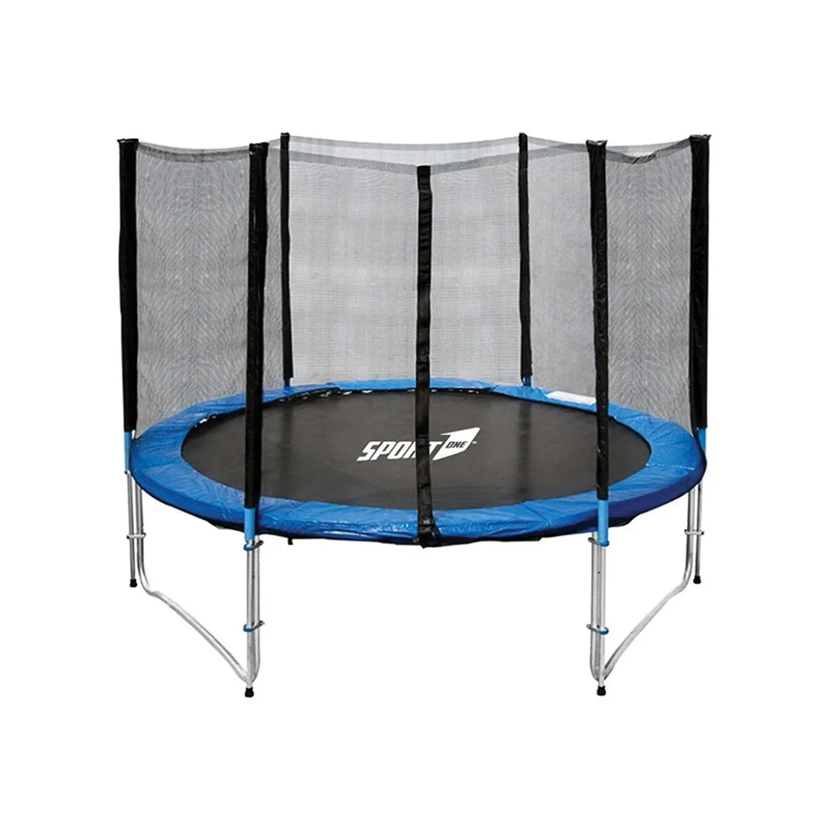 Tappeto Elastico Diametro 305 Max 150 kg Bambini Rete Sicurezza Trampolino Gioco