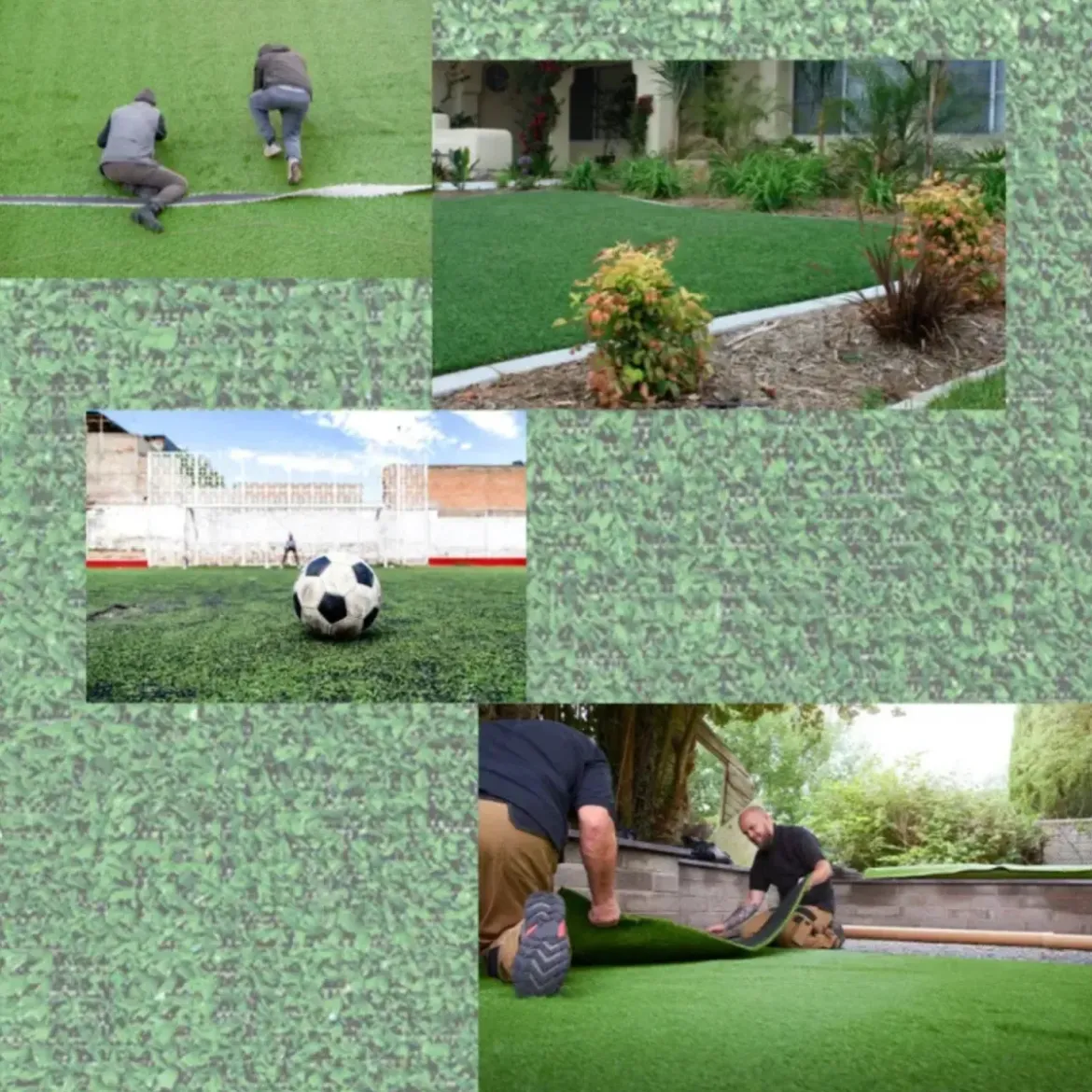 Tappeto Erba Sintetica 10 mm Verde Rotolo 1x25 m Drenante 25 mq