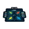 Tappeto per Bambini Interattivo Musicale Danza Blu con Luci e Bluetooth