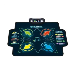 Tappeto per Bambini Interattivo Musicale Danza Blu con Luci e Bluetooth