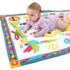 Tappeto Pieghevole Attività Neonato Bambino XL 145x100 cm con Giochi