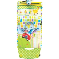 Tappeto Pieghevole Neonato Bambino Musicale con Cuscino 80x120x8 cm