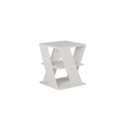 Tavolino da Salotto Bianco Moderno Basso Porta Pc Caffe