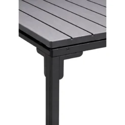 Tavolo Allungabile 180/240 Acciaio Antracite Effetto Legno da Esterno