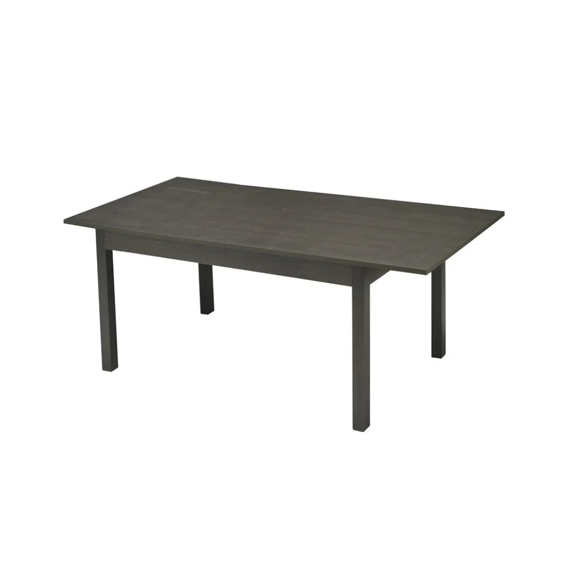 Tavolo Allungabile 120 160x80 Rovere Grafite Estensibile Rettangolare da Cucina