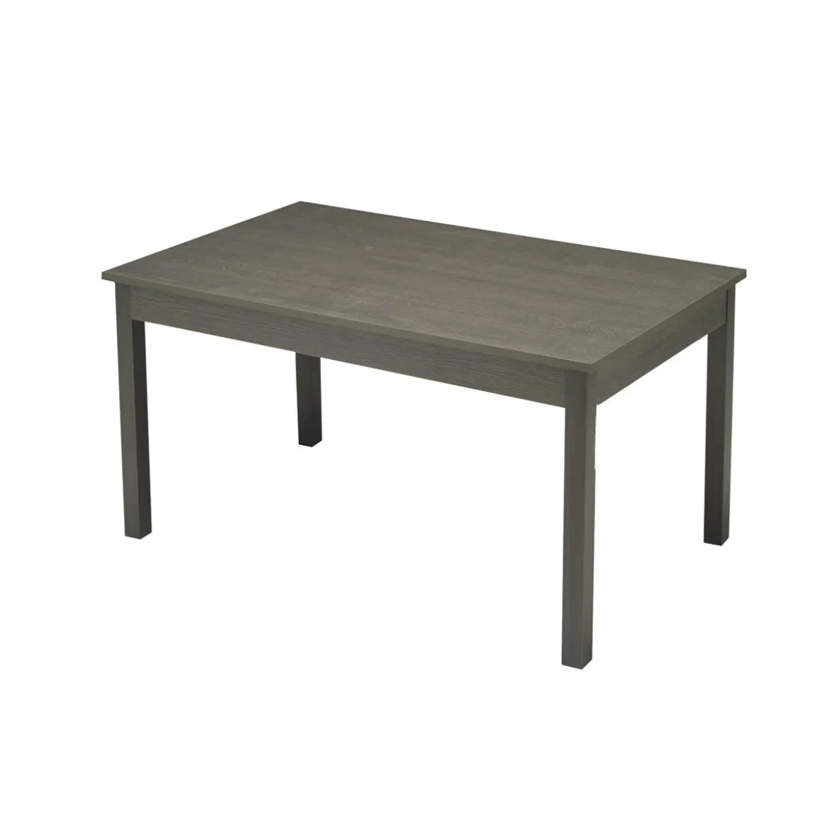 Tavolo Allungabile 120 160x80 Rovere Grafite Estensibile Rettangolare da Cucina