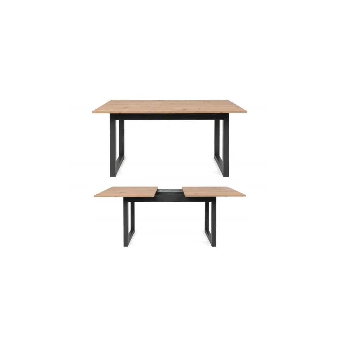 Tavolo Allungabile 160 200x90 Rovere Prolunga Estensibile Rettangolare Salotto