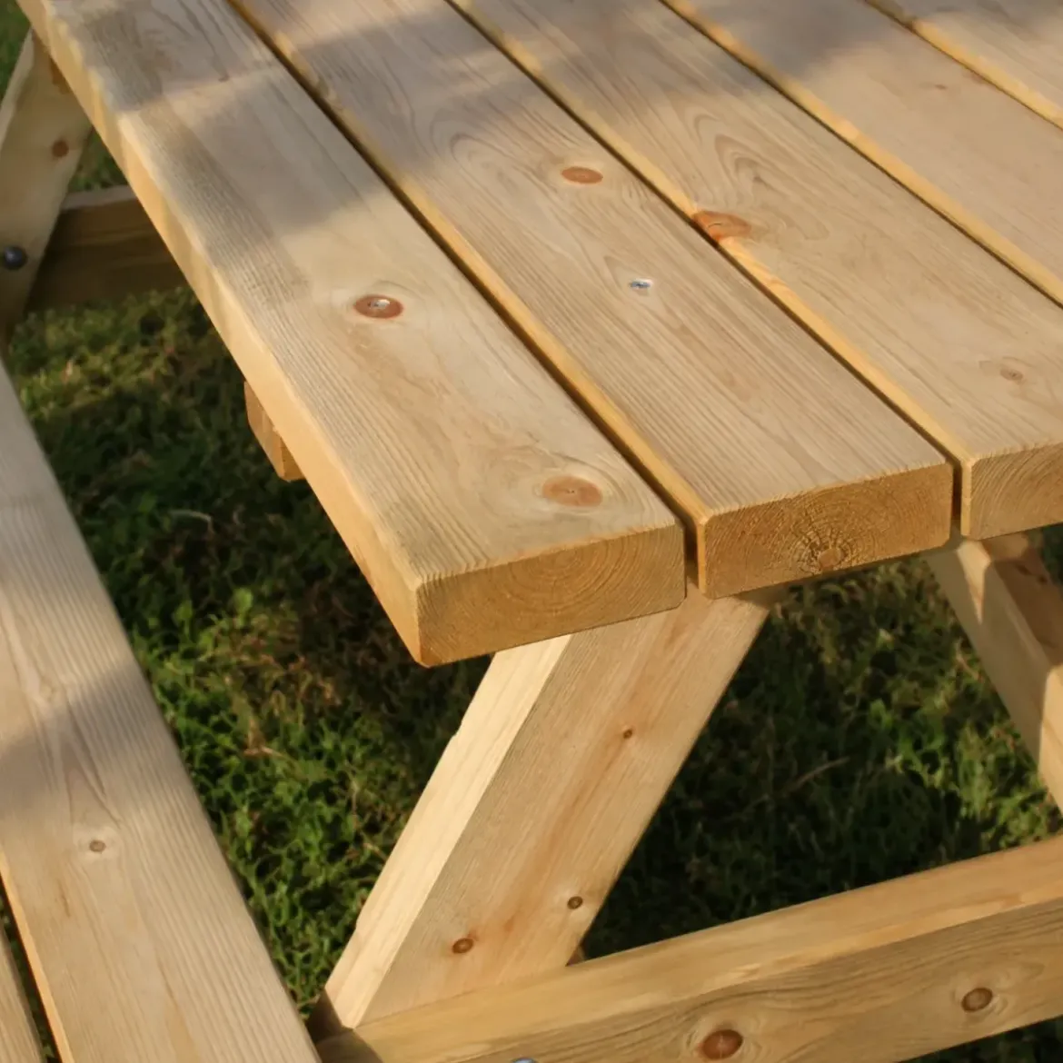 Tavolo da Pic Nic in Legno Tavolino con Panche Picnic Giardino Esterno