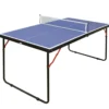 Tavolo da Ping Pong da Tavolo Pieghevole da Interno Racchette Palline Rete