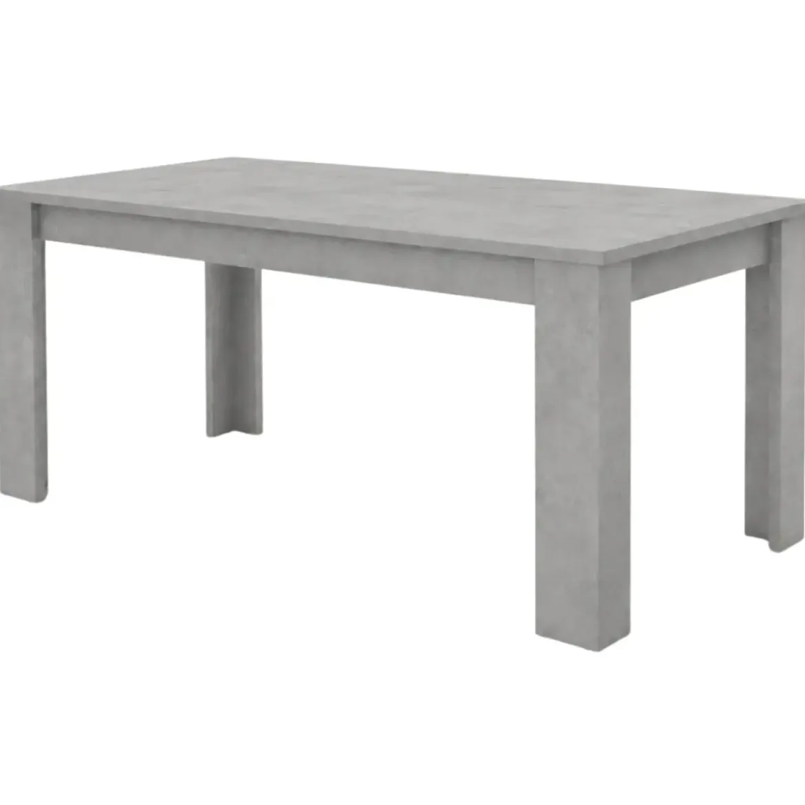 Tavolo da Pranzo Allungabile 140-190 cm Legno Cemento Bronx Soggiorno