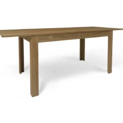 Tavolo da Pranzo Estensibile 140x80 cm Finitura Noce Stelvio