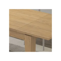 Tavolo da Pranzo Estensibile Allungabile 140/190 x 80 Rovere