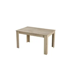 Tavolo da Pranzo Estensibile Allungabile 140x90x78 cm Rovere