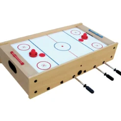 Tavolo Multigioco 2 in 1 Calciobalilla Hockey con Palline Dischetti