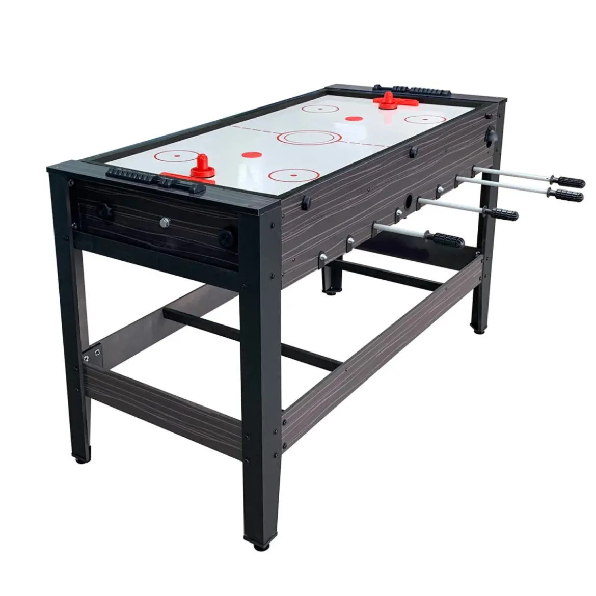 Tavolo Multigioco 4 in 1 Calcio Hockey Ping Pong Biliardo
