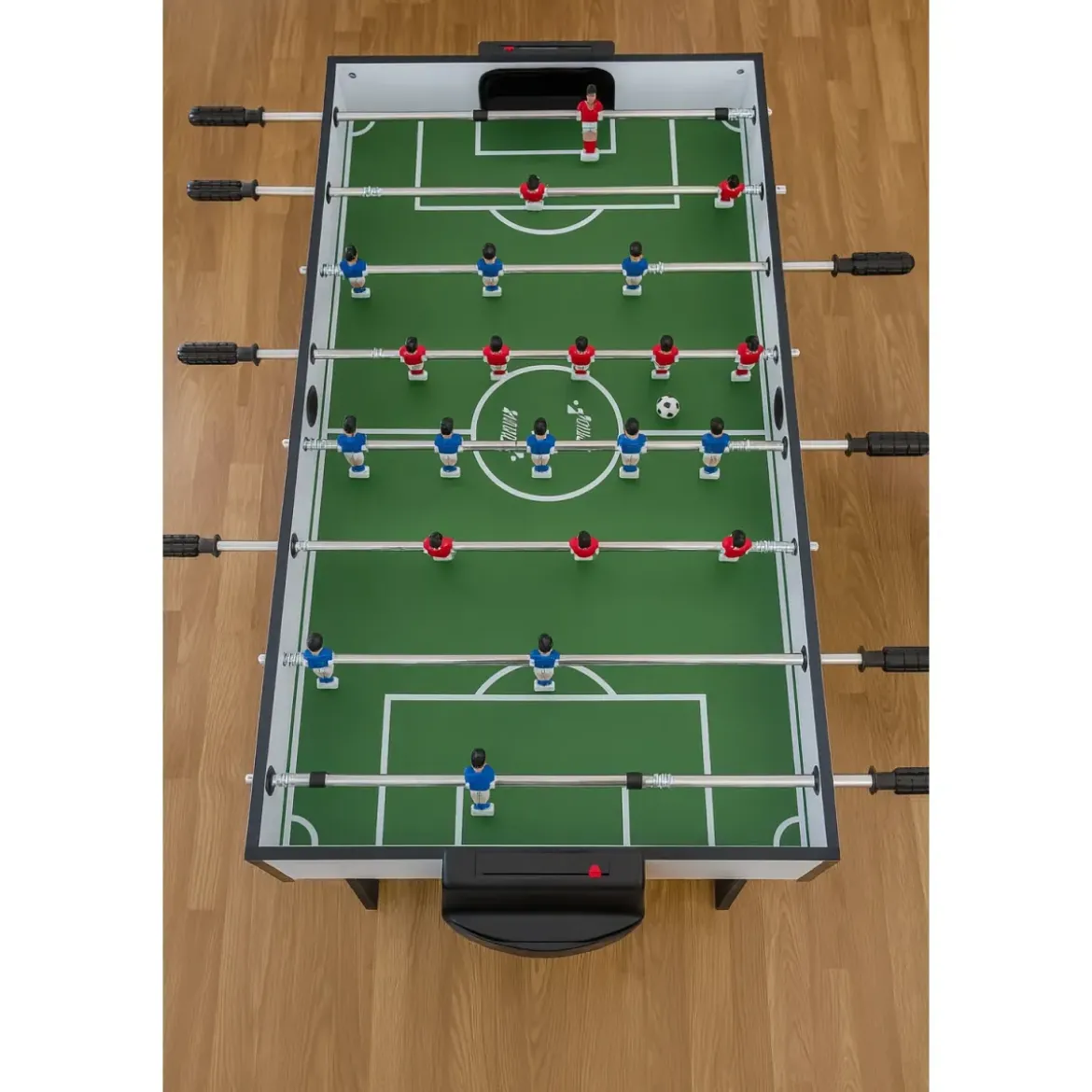 Tavolo Richiudibile 5in1 Biliardino Ping Pong Hockey Curling Biliardo Con Palline